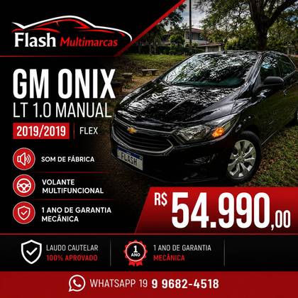 CHEVROLET ONIX 1.0 MPFI LT 8V FLEX 4P MANUAL CHEVROLET ONIX 1.0 MPFI LT 8V FLEX 4P MANUAL